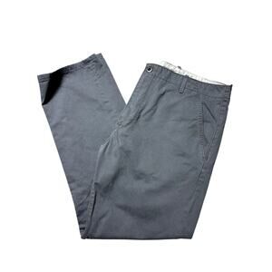 Levi Strauss & Co Mens 38x30 Light Grey Casual Straight Khaki Pants